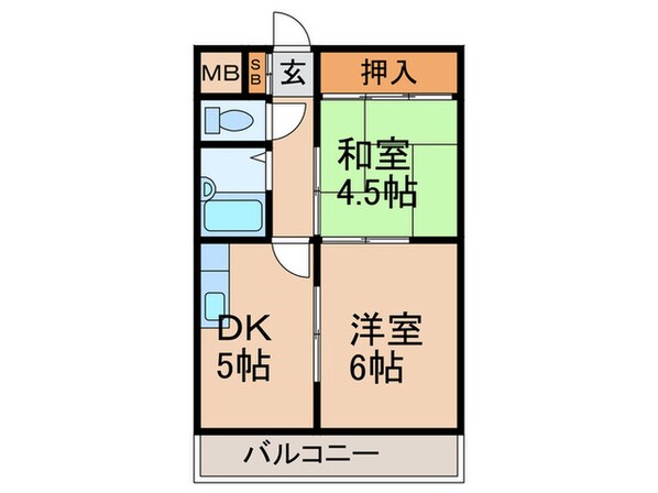 ブリリアンマンションの物件間取画像